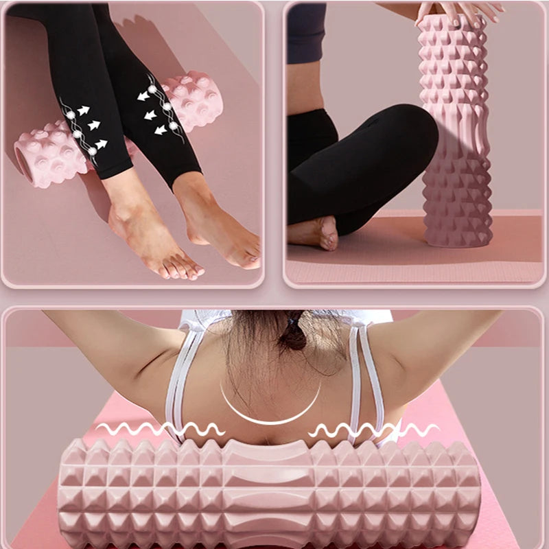 Yoga foam roller muscle massage Block pilates