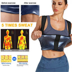Women Sauna Shaper Vest, Sweat Shapewear, Tank Top