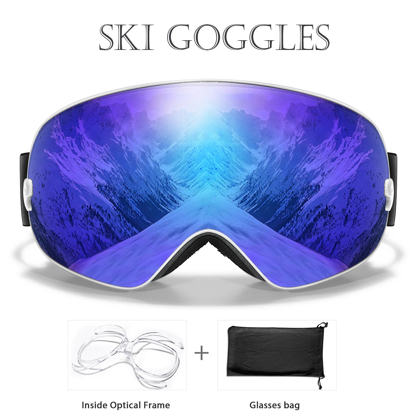Winter Outdoor SKI Goggles Men, Women, Teen,