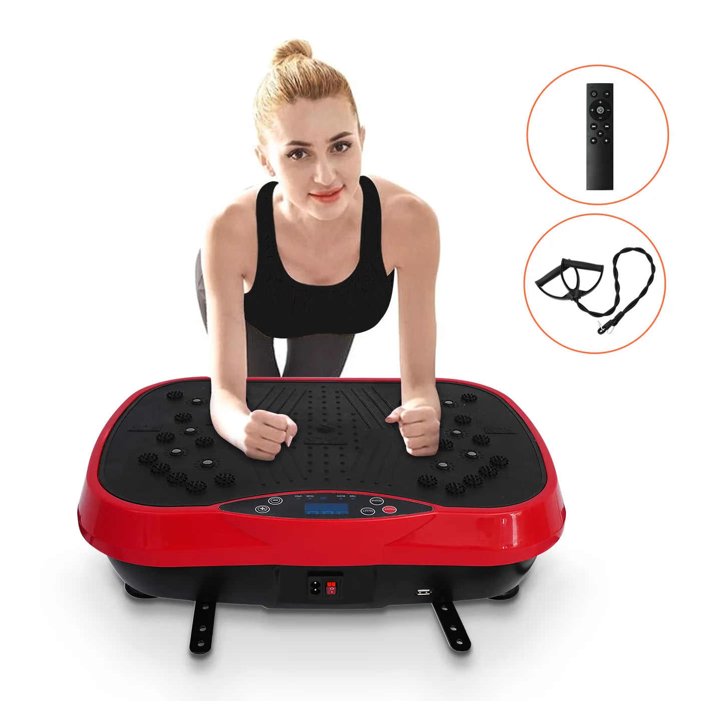 Vibration Plate Exercise Machine, Fat-Burning, Home