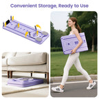 Ab Pilates Board, Adjustable Multi-Functional, Full-Body Bands