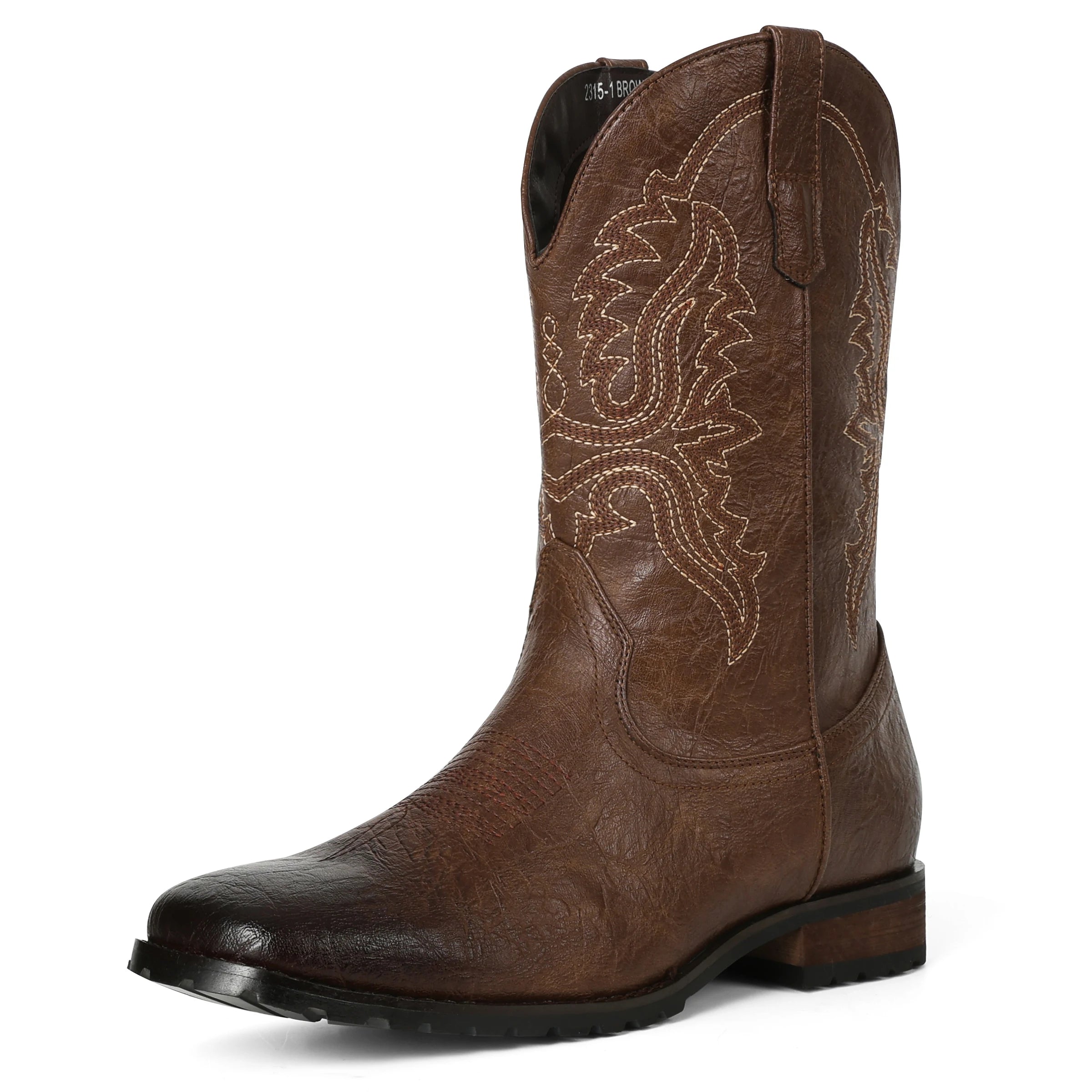 Dora Tasia 12.5 Square Toe Neutral Cowboy Boots