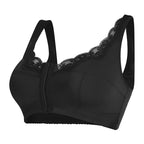 Women Plus Size Sports Bra, Front Closure