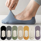 5 pairs Men's Socks Cotton Breathable Ultra-thin