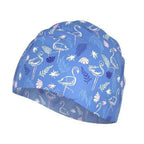 Women Adult ,Printing Swim Cap, Waterproof, Non-Slip