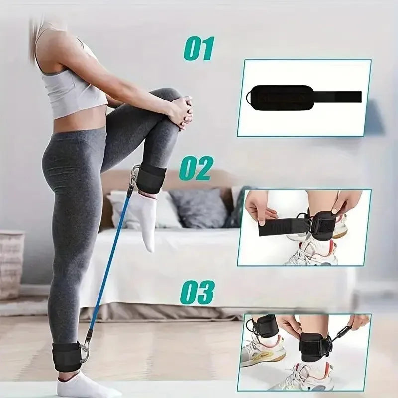 Ankle Cuffs - Leg Workout Straps, Glute & Thigh