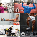 Resistance Bands, Door Anchor, Legs Ankle Straps