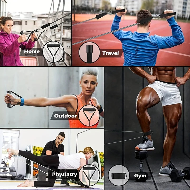 Resistance Bands, Door Anchor, Legs Ankle Straps