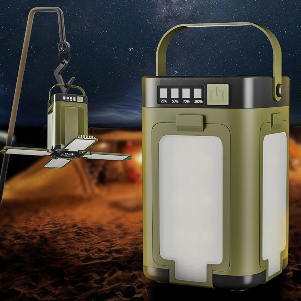 Rechargeable Lantern Power Bank Solar Camping Lantern