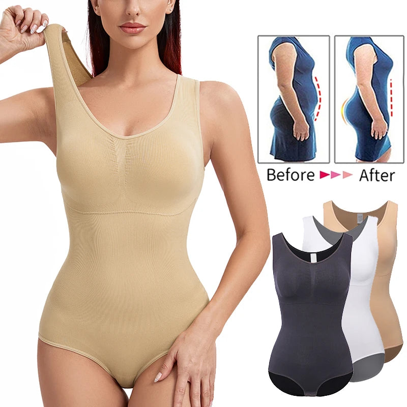 Women, Seam-free, Tummy Control, Underwear, Bra