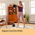 Adjustable Kettlebell Replaces up to 6 kettlebell, weights