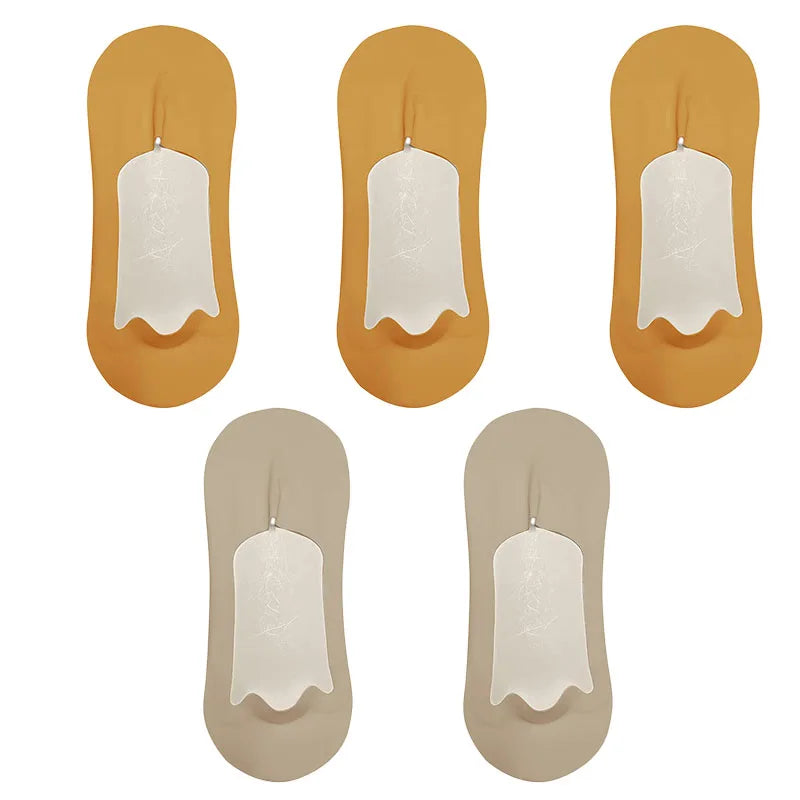5 pairs Men's Socks Cotton Breathable Ultra-thin