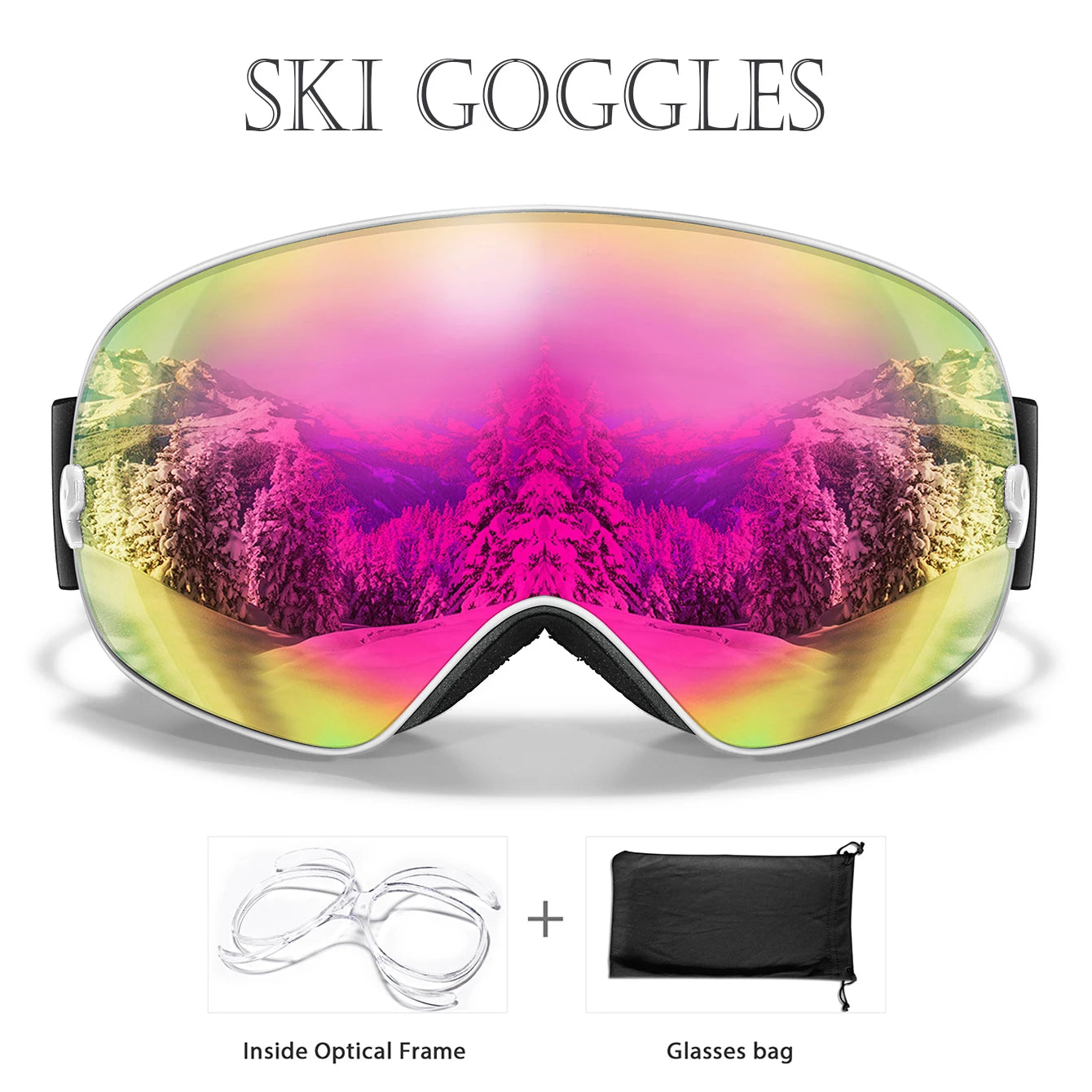 Winter Outdoor SKI Goggles Men, Women, Teen,
