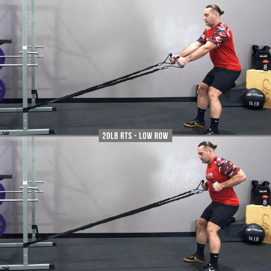 Resistance Bands - Set of 20 & 25lb Pairs