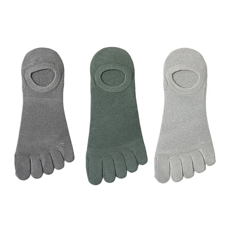 3 pairs/pack breathable sweat-absorbing socks, men