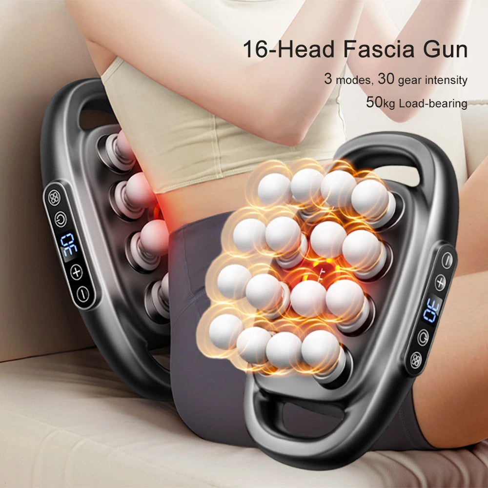Fascia Gun, Vibration Body Massage, Back, Waist