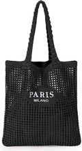 Women, Beach Tote Bag Summer Knit Bag