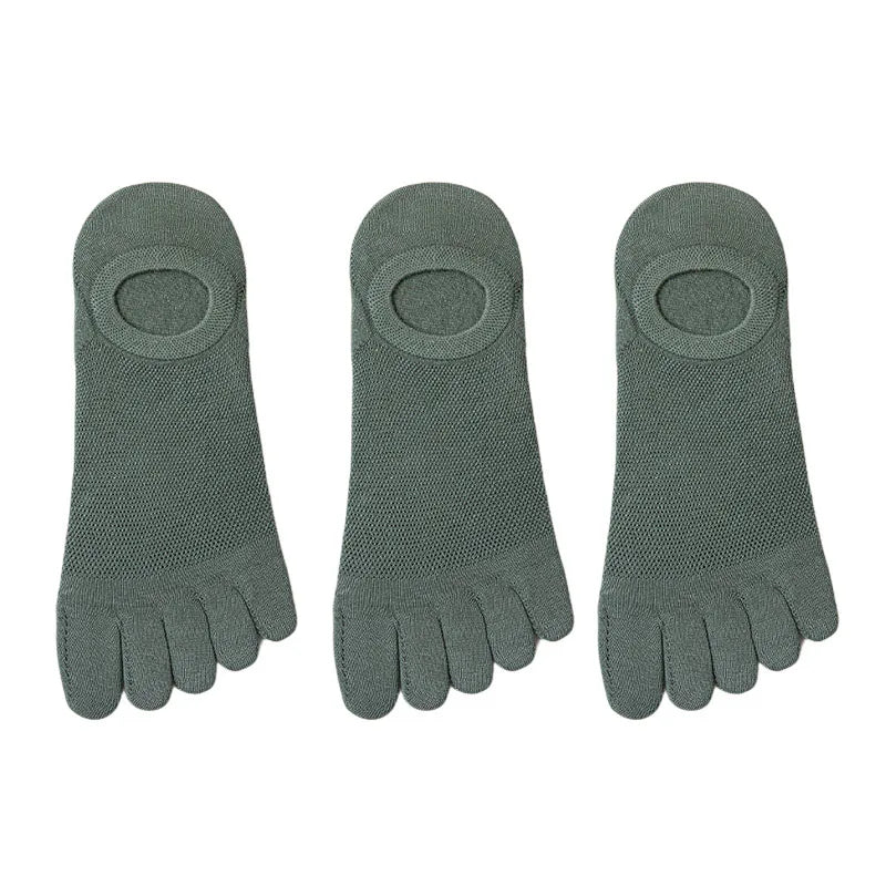 3 pairs/pack breathable sweat-absorbing socks, men
