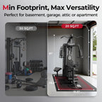 150LBS Weight Stack, Machine with Pulley System