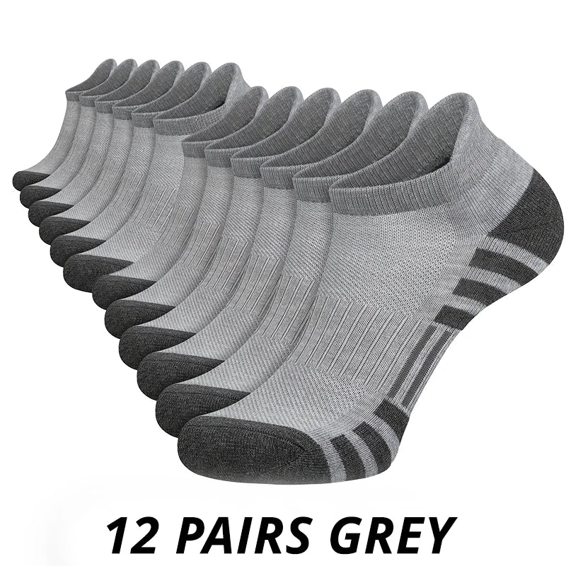 6/12 Pairs Men's Outdoor Gym Socks Football