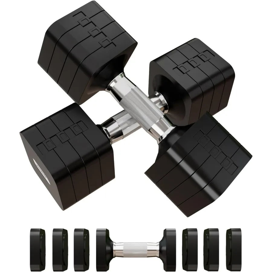15LB Adjustable Dumbbell Set, Women Men Hand Weights