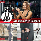 Triceps Rope, Handles, for Biceps, Back, Shoulder