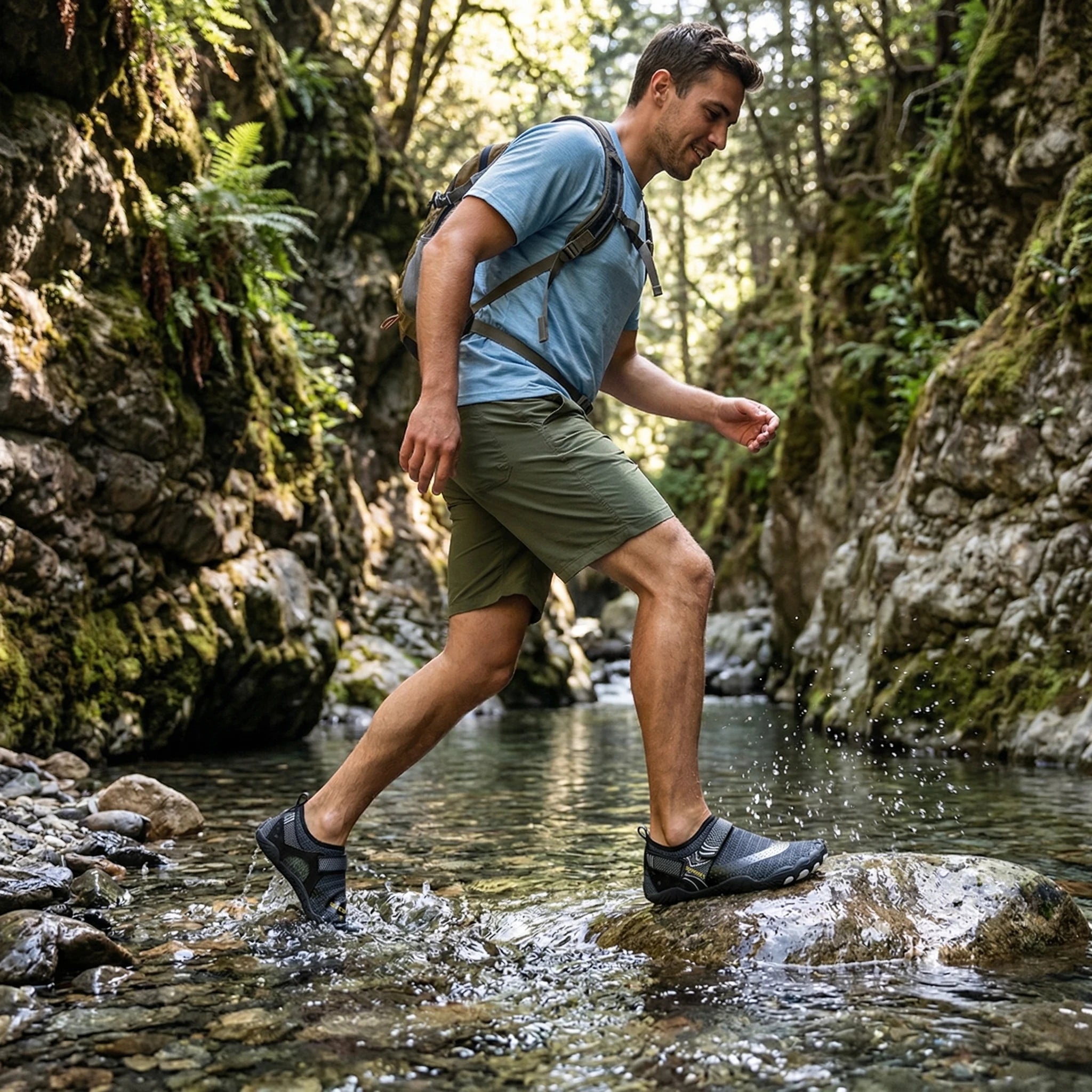 Barefoot, Unisex, Anti-Slip, Quick-Drying, Water Shoes