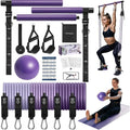 Pilates Bar, Resistance Bands, Unisex, Stainless Steel
