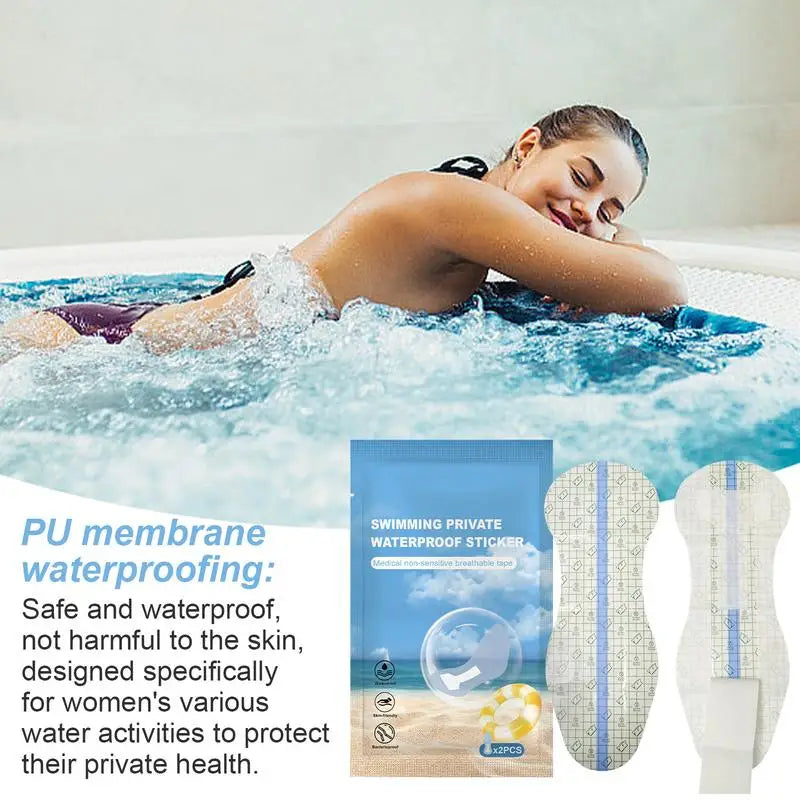 Women Waterproof Private Patches, Prevent Dirts ,Swimming