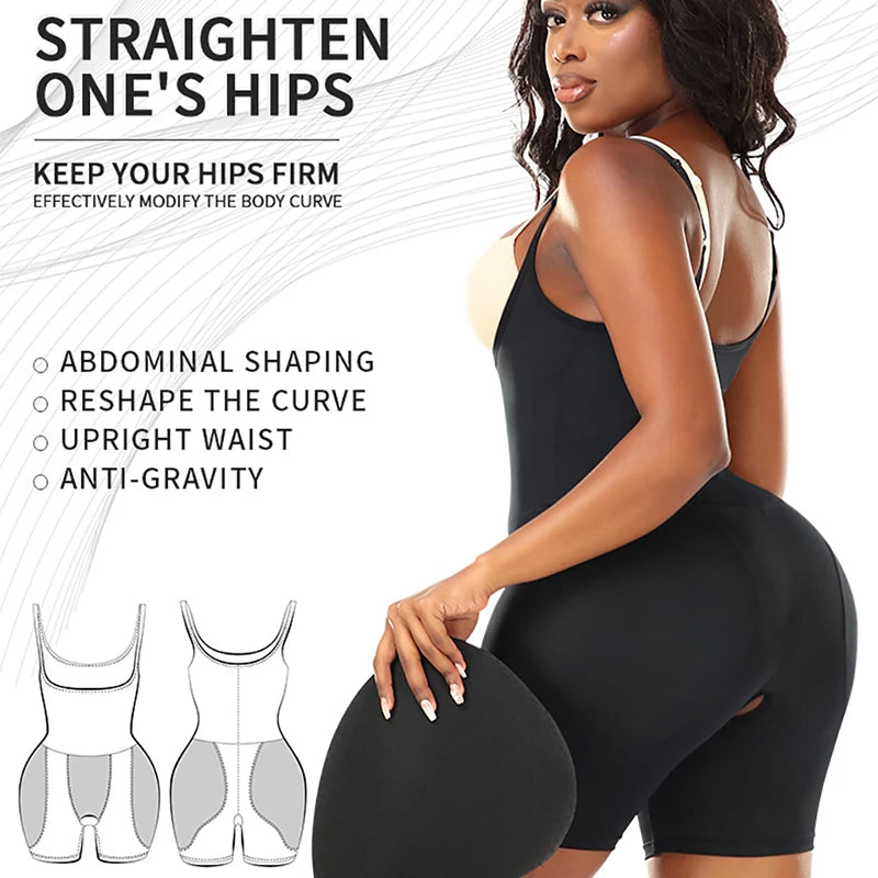 Women Butt Lifting Shapewear, Side Hip Pads,