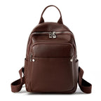 Women Split Leather Backpack Purse Designer Travel