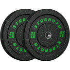 2-Inch Bumper Plates Barbell Rubber Weight Plates - 20-260lbs