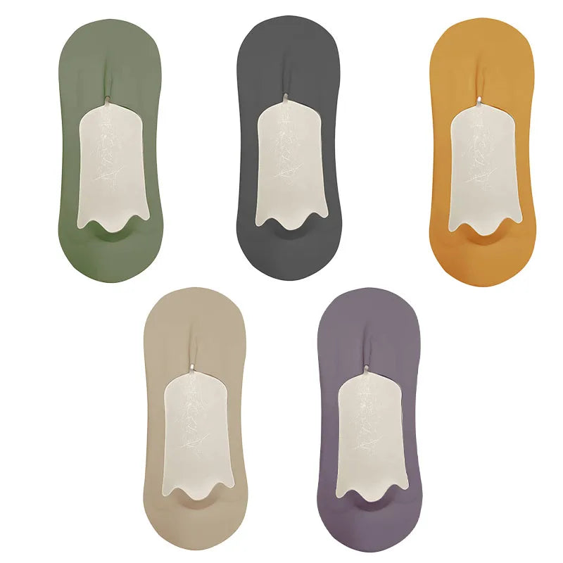 5 pairs Men's Socks Cotton Breathable Ultra-thin