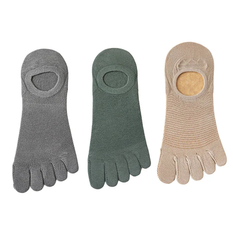 3 pairs/pack breathable sweat-absorbing socks, men