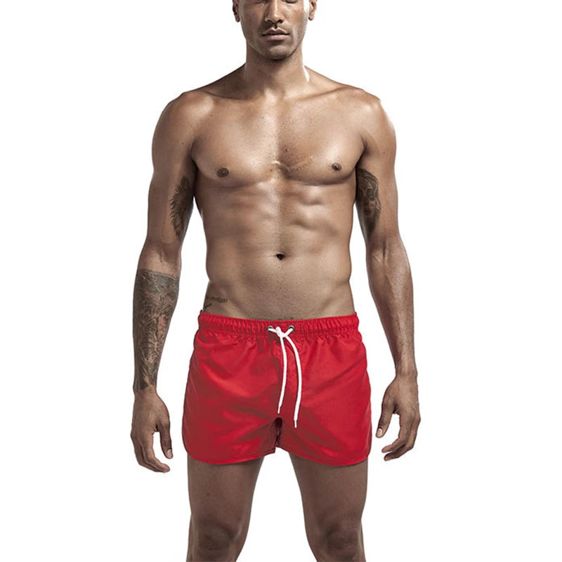 Men Swimming Trunks Short Quick-drying Sexy