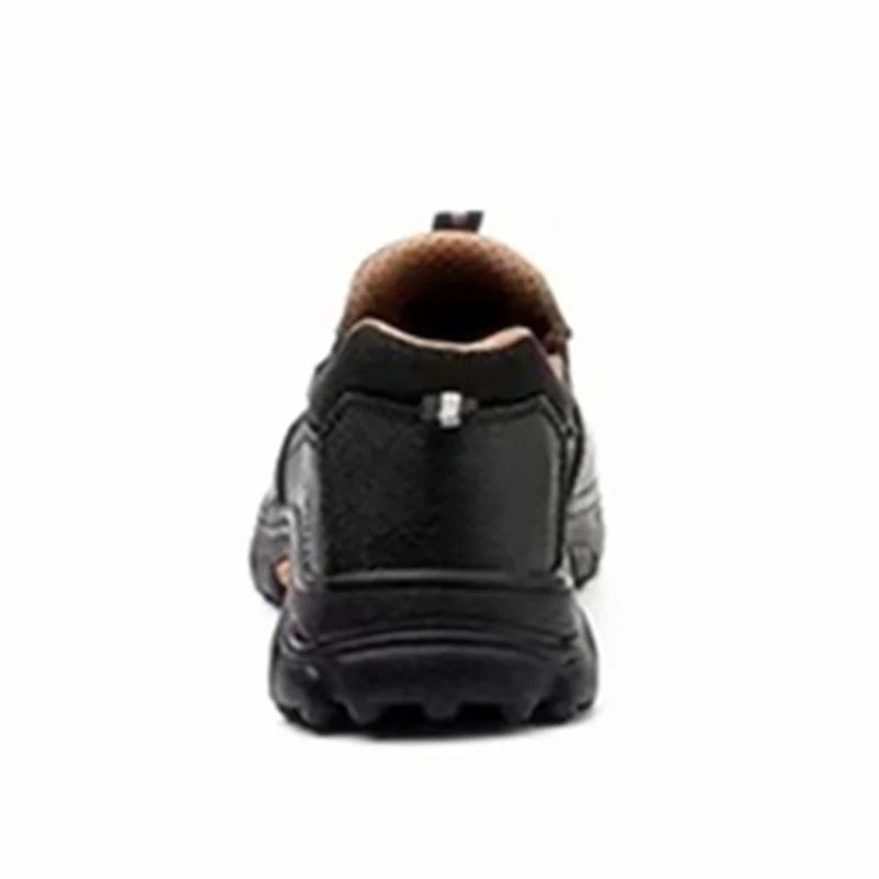 Mens Work Boots Safety Toe Anti-Slip Soles