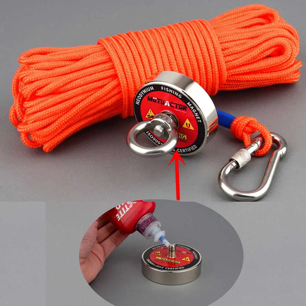 120KG/220KG /300KG/400KG/500KG, Magnet Large Neodymium N52 Magnets Magnet Strong Fishing