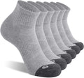 6 Pack Men's Athletic Ankle Socks Sports Running