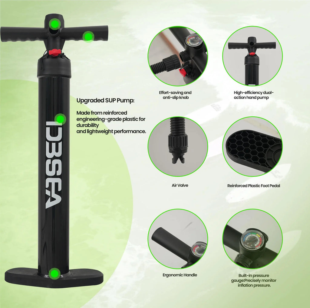 11ft Inflatable Paddle Board, Stand up, SUP Accessories