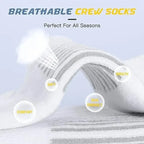 6/12 Pairs Men's Outdoor Gym Socks Football