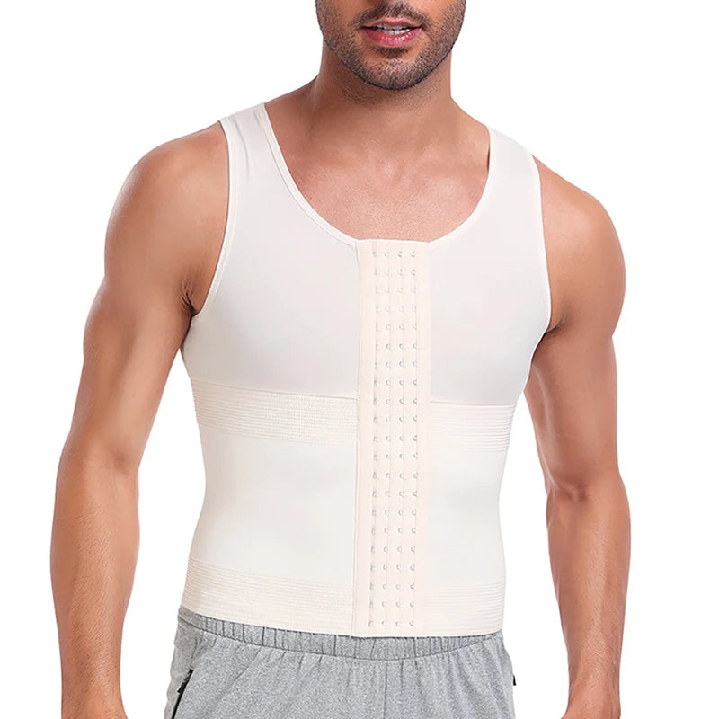 Men Compression Tank Top, Waist Trainer, Vest