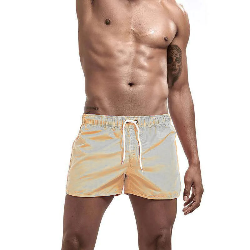 Men Swimming Trunks Short Quick-drying Sexy