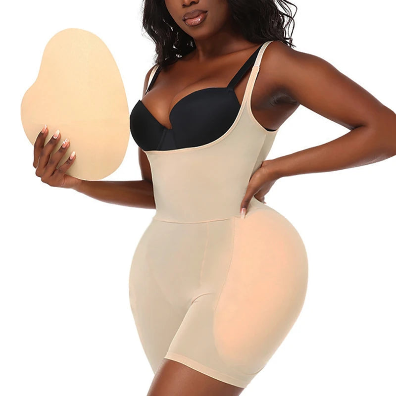 Women Butt Lifting Shapewear, Side Hip Pads,