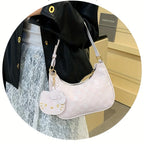 Pink Cute Hello Kitty Armpit Bag, Girl