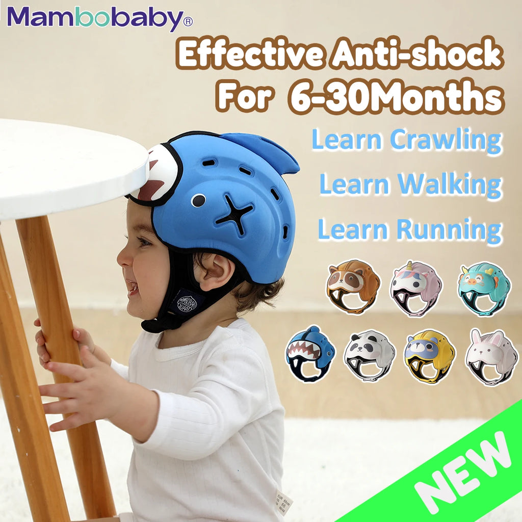 Safe Anti-Shock Baby Helmet, Toddler, Infant