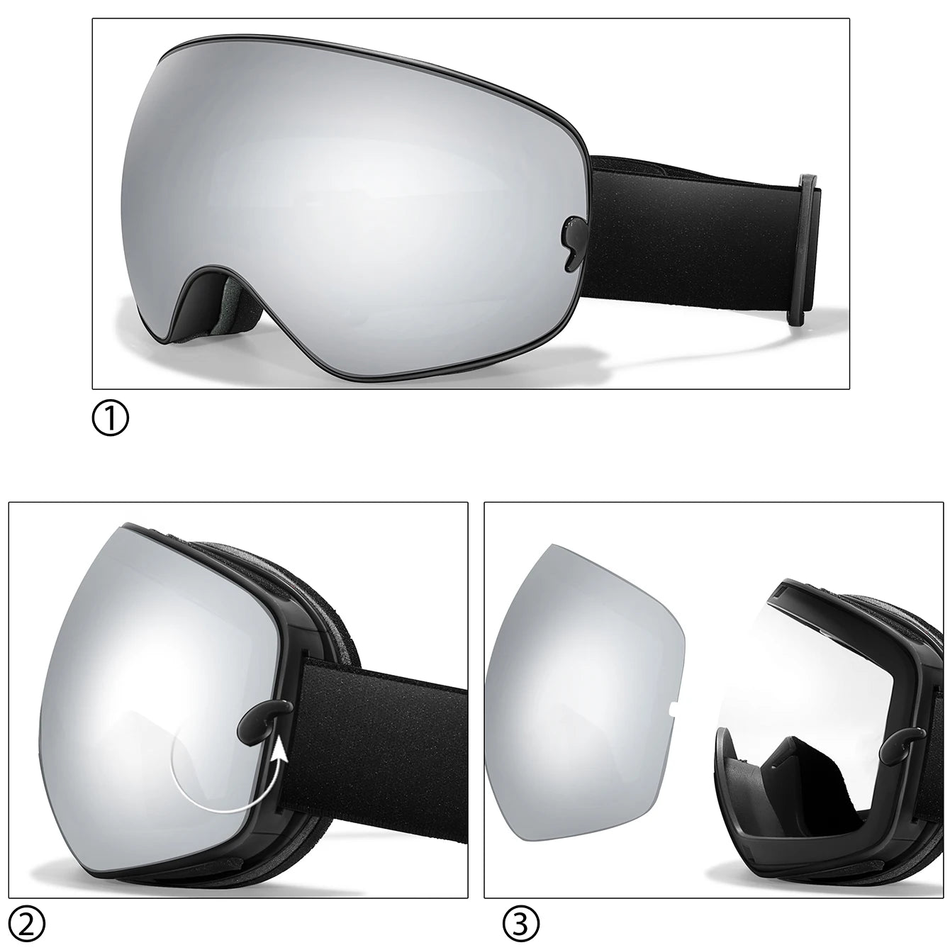 Winter Outdoor SKI Goggles Men, Women, Teen,